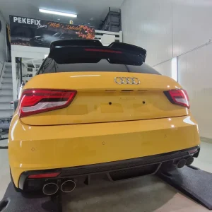 Audi S1 – takaviisto, 4-putkinen, keraaminen pinnoite viimeisteltynä